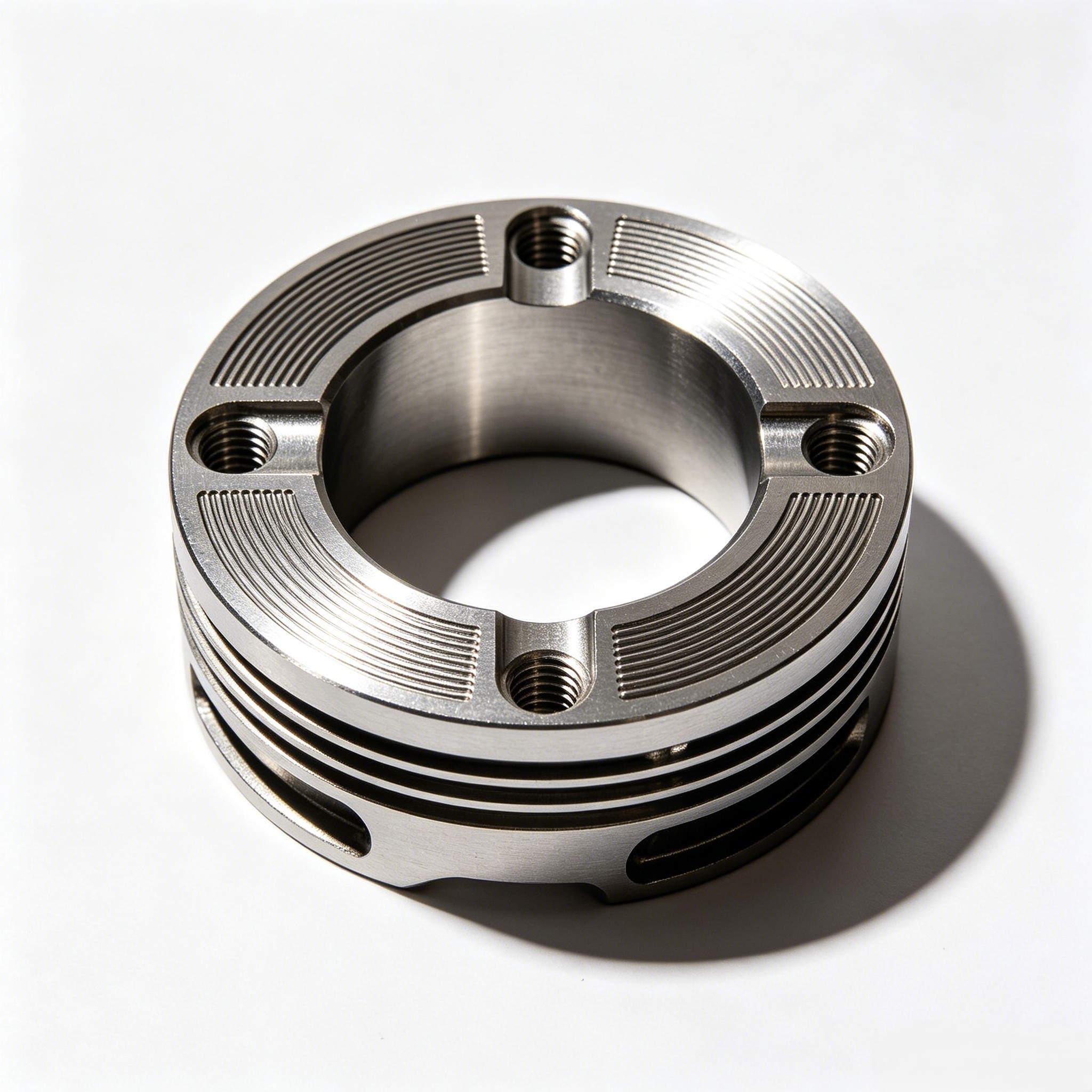 Hydraulic seal ring and piston seat